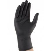 GANTS NITRILE NOIRS - jetables M